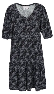 Image de Robe pour femme ALBEE - noire, taille XXL