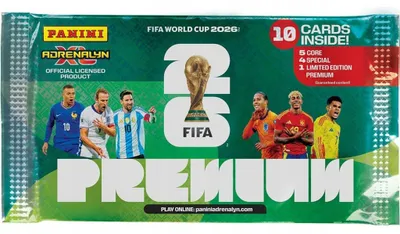 Obrázok produktu pre FIFA World Cup 2026 Panini Premium Pack – Limited Edition Premium Card