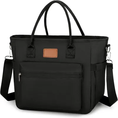 Productafbeelding van Lunchtas 15.5 l, zwart, voor werk, waterdicht