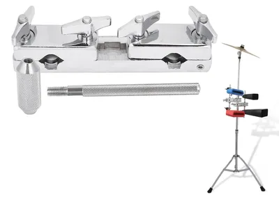 Productafbeelding van Klem voor bekkens en percussie-instrumenten, geschikt voor cowbells en andere percussie-instrumenten