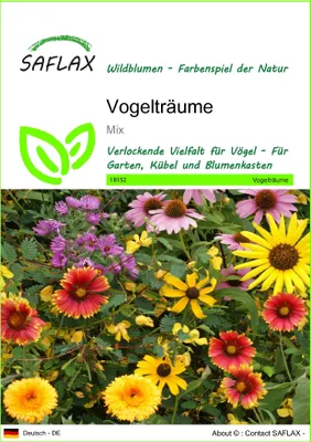 Produktbild von SAFLAX - Vogelträume - Mix - 1000 Samen