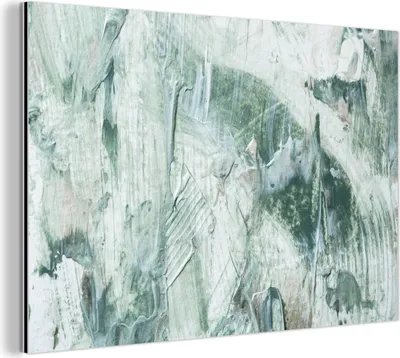 Obrázok produktu pre Nástenná dekorácia Kovový kovový obraz Wall Art 150x100cm Záhradná dekorácia - Farba - Abstraktné Muchowow Hliníkové obrazy