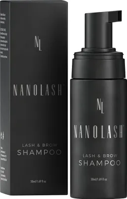 Produktbild von Nanolash Lash & Brow Shampoo Shampoo Mascara für Wimpern und Augenbrauen 50 ml