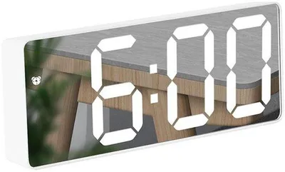 Productafbeelding van Digitale LED alarmklok - Temperatuurweergave en spraakbesturing