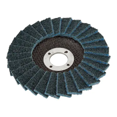 Produktbild von Wolfcraft Schleiflamellenteller Ø 115 x 22,23 mm Vlies fein
