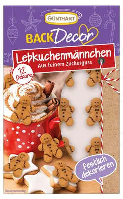 Obrázek produktu pro ZpětZdobení 12 perníčků z jedlé polevy