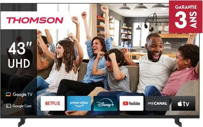 Zdjęcie produktu dla Telewizor LED 4K UHD THOMSON 43UG4S14, 43 cale (109 cm), Google TV, HDMI 2.0 + HDMI 2.1