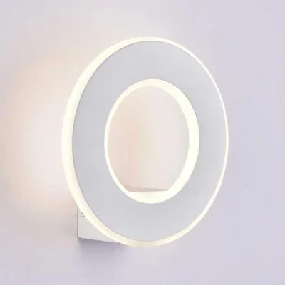 Immagine prodotto di V-TAC VT-710 Lampada LED 9W da parete alluminio bianco wall light bianco caldo 3000K IP20 - SKU 8225