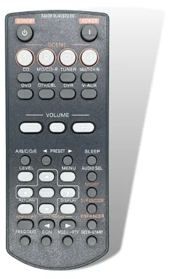 Produktbild von Ersatz Fernbedienung für Yamaha RAV28 | WJ409700