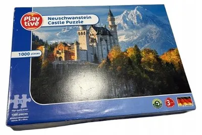 Image de Puzzle Playtive Château Neuschwanstein Villes 1000 pièces