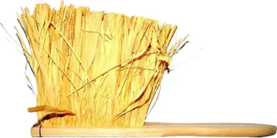 Produktbild von Starmann Brotpinsel, geflochten, natürliche Bastfaser, handgefertigt, 111/22