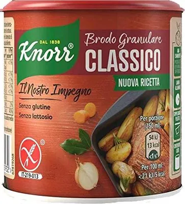 Produktbild von 6x Knorr brodo granulare classico granulierte Brühe klassisch 150 gr
