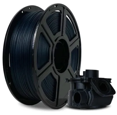 Kohlefaser-PETG-Filament 1,75 mm, 1 kg, Maßgenauigkeit +/- 0,02 mm