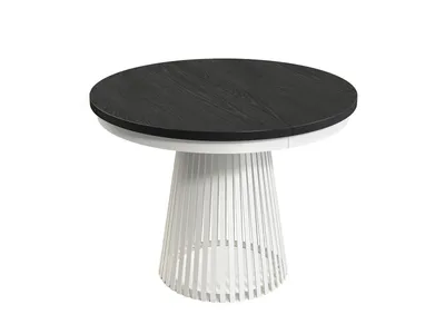 Produktbild von MINIO go for it, ausziehbarer Tisch, GORI, Schwarz/Weiß Farbe