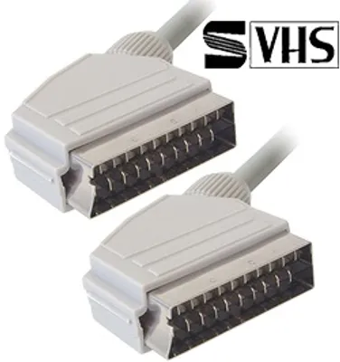 Zdjęcie produktu dla Kabel transmedia Scart; wtyczka Scart do wtyczki Scart, 1,5 m, srebrny, VC 3 DSi
