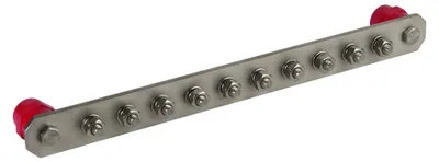 Productafbeelding van DEHN Potentiaalgeleider, 10-polig, type 472219, Niro-aansluiting tot 10