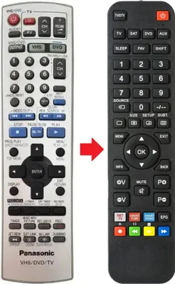 Produktbild von Fernbedienung passend für PANASONIC EUR7720X10