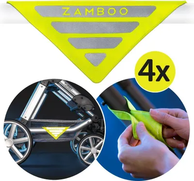 Produktbild von Zamboo Universal Reflektoren für Kinderwagen und