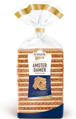 Produktbild von Schulte Confiserie Amsterdamer Waffeln 200g