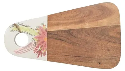 Imagen del producto de Only Natural: Tabla de servir de madera, multicolor, 41 x 23 cm