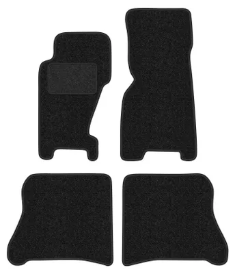 Image de Tapis de sol en moquette anthracite pour Jeep Grand Cherokee WJ 1998-2004 4 pièces