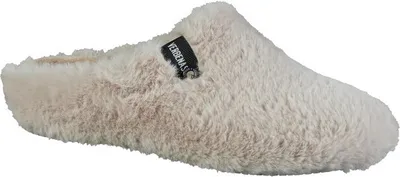 Produktbild von Verbenas York Gales warme Damen Plüsch Hausschuhe in antique, Fleecefutter, weich gepolsterte und warme Decksohle