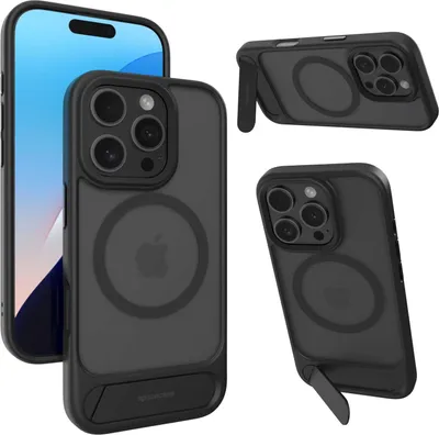 Immagine prodotto di Custodia magnetica con supporto SPACECASE Stand Pro Mag per iPhone 16 Pro Nero