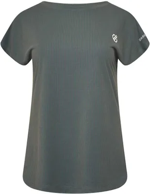 Produktbild von Dare2b Breeze By Kurzarm-t-shirt Grau 8 Frau Grau 8