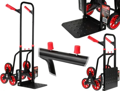 Image de TVARDY Chariot de transport pliant, escalier - 150kg T00501