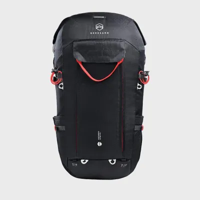 Produktbild von NORDKAMM Wanderrucksack 40L, Rucksack mit Rolltop, Damen, Herren, blau