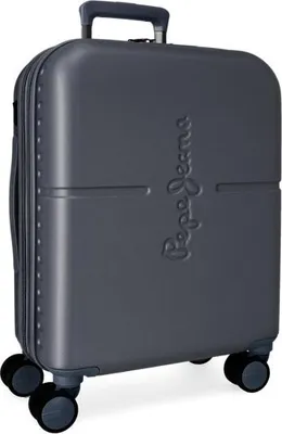 Immagine prodotto di PEPE JEANS Highlight Marino, valigia da viaggio in ABS, 55x40x20cm, 37L, 7688622 (versione piccola)
