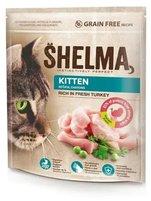 Image de Shelma Granules pour chats 750g dinde