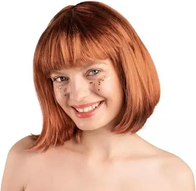 Image de Perruque rouge Cléopâtre