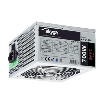 Produktbild von Akyga AK-B1-700 power supply unit 700 W 20+4 pin ATX ATX Grey