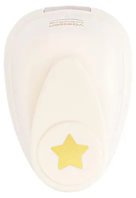 Produktbild von Mini Motivstanzer Stern Vaessen Creative, Mehrfarbig, Modell 21432-006