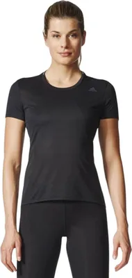 Produktbild von Adidas Damen Leichtes Atmungsaktives Schnelltrocknendes Laufshirt SS Tee BS1597