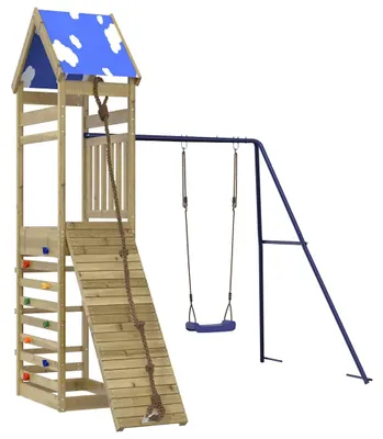 Produktbild von vidaXL Spielturm Imprägniertes Kiefernholz