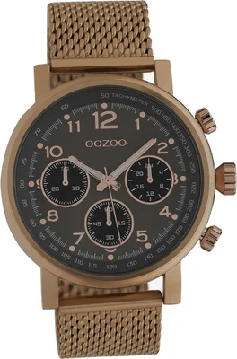 Produktbild von Oozoo Damen, Herren Armbanduhr bronze Analog Timepieces Edelstahlarmband D2UOC10702