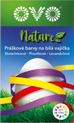 Zdjęcie produktu dla Nohel Garden OVO NATURE farba do jajek 3 kolory B żółty, karmazynowy, fioletowy
