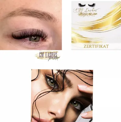 Produktbild von Wimpernverlängerung Schulung zum Selbststudium, inklusive 1 Zertifikat von CM Lashes