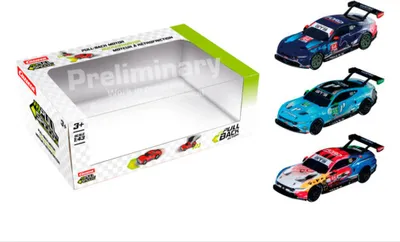 Produktbild von Carrera Ford Mustang GT3 Pack of 3 1:43