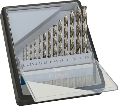 Produktbild von PRO Metal HSS-G Spiralbohrer Set, 13-tlg.