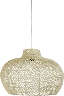 Produktbild von Light & Living - Hängeleuchte Charita - Rattan - Ø60cm Hängelampe - Esstischlampe - Wohnzimmerlampe - Schlafzimmerlampe - Wohnzimmer