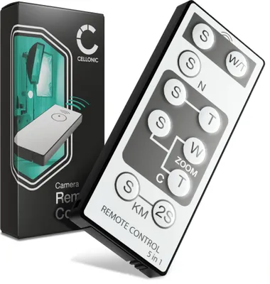 Immagine prodotto di CELLONIC Pulsante di scatto compatibile con Canon 70D, 5D Mark IV, 750D Telecomando, remote control remoto, shutter release