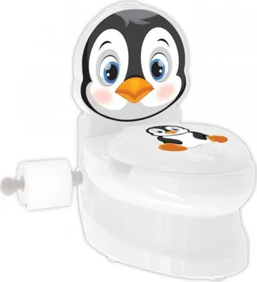 Obrázek produktu pro Vzdělávací nočník Penguin bílý/černý