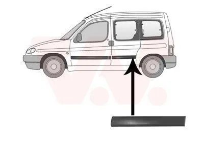 Image de VAN Wezel | Moulure décorative/de protection, porte (0903425)