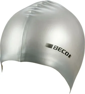 Image de Bonnet de bain Beco métallisé | Silicone | Argent métallisé