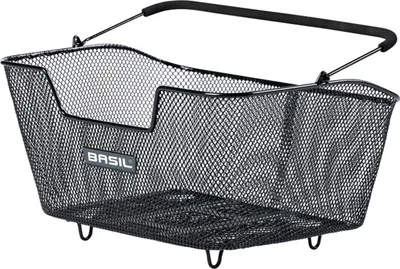 Produktbild von Basil Base M Multi System NX - abnehmbarer Gepäckträgerkorb schwarz - Gepäckt....