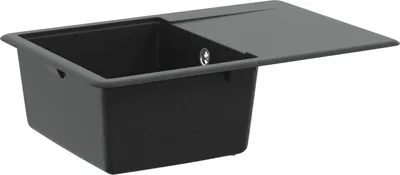 Zdjęcie produktu dla Zlew Czarny 670 x 460 mm Granit