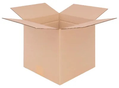 Zdjęcie produktu dla Składane pudełka, wymiary 250 x 250 x 250 mm, kolor brązowy, zestaw 25 sztuk